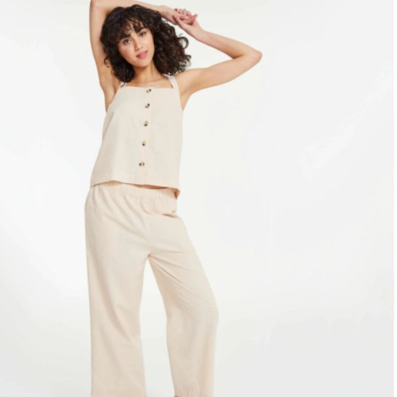 Linen-blend tank Joe Fresh S - Picture 3 of 8